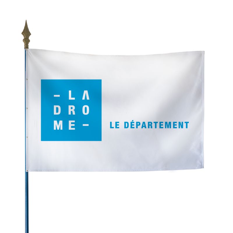 Drapeau du Conseil Départemental de la Drôme