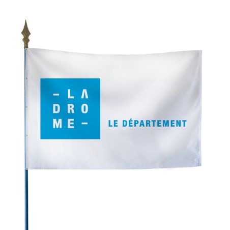 Drapeau du Conseil Départemental de la Drôme