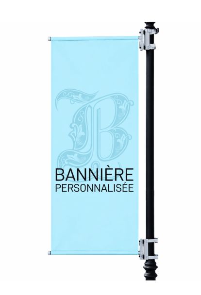 Bannière de potence de rue personnalisée