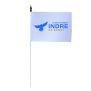 Drapeau de table du Conseil Départemental de l'Indre 10x15 cm 
