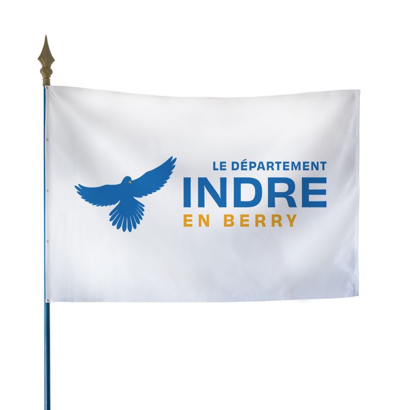 Drapeau du Conseil Départemental de l'Indre