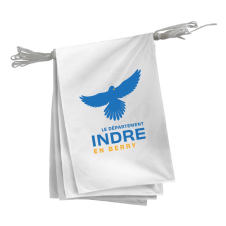 Guirlande du Conseil Départemental de l'Indre 