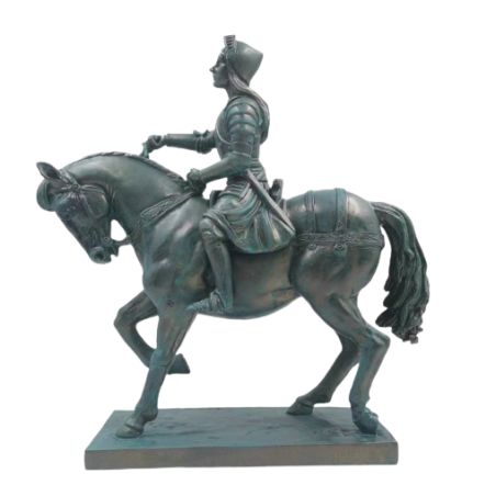 Buste en résine Jeanne d'Arc à Orléans - Hauteur 18.5 cm