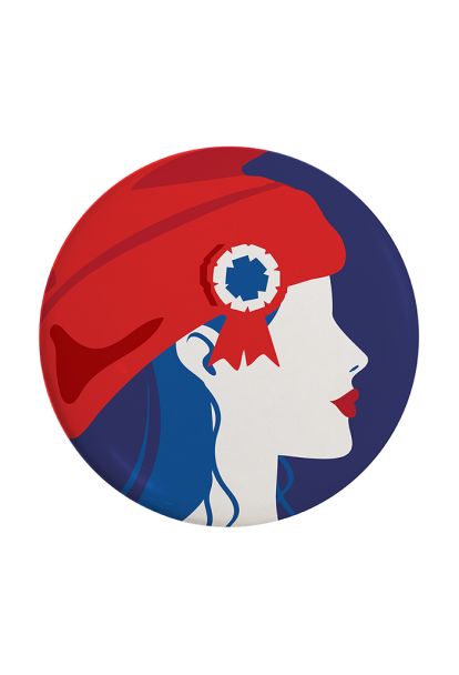 Badge Marianne générique