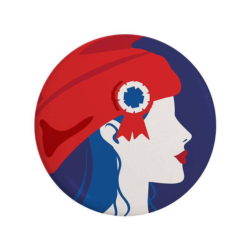 Badge Marianne générique