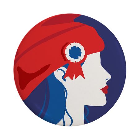 Badge Marianne générique