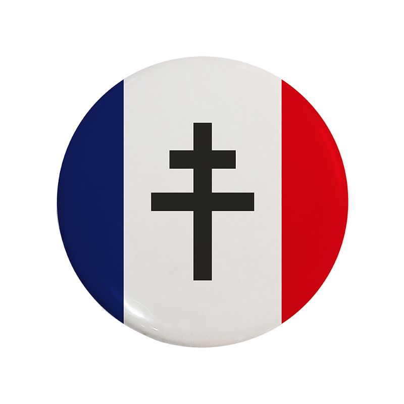 Badge Croix de Lorraine – Plusieurs modèles disponibles