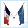 Lot de drapeaux de façade