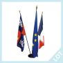 Lot de 3 drapeaux d'accueil