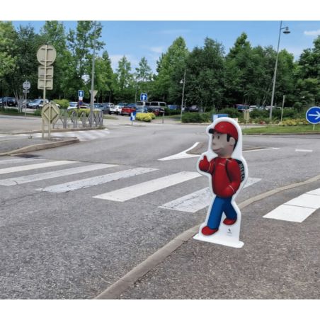 Figurine de Signalisation - Petits Ecoliers (Version Arthur ou Zoé)