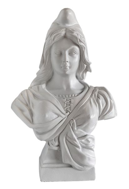 Buste de Marianne en résine - hauteur 24 cm