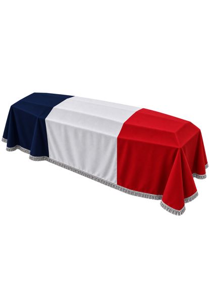 Drap mortuaire Tricolore