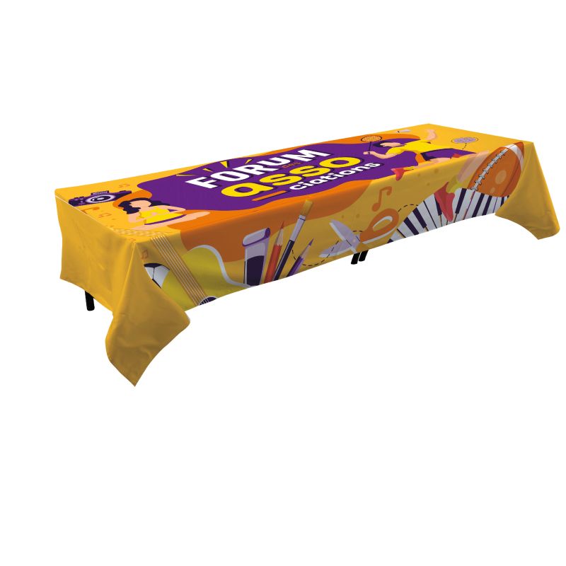 Nappe de table forum des associations