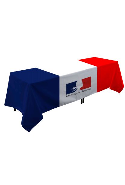 Nappe de table France | Liberté Egalité Fraternité