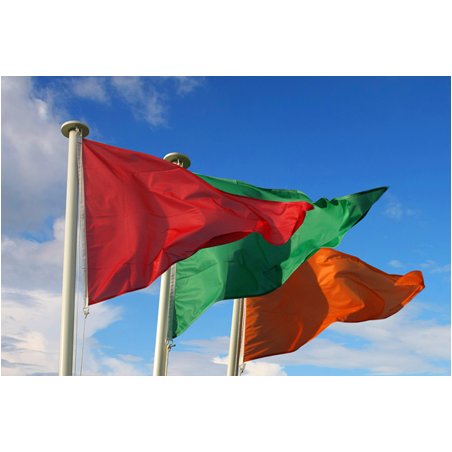 Flamme de Baignade Rouge 150 x 225 cm