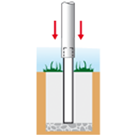 Manchon pour mâts événementiels