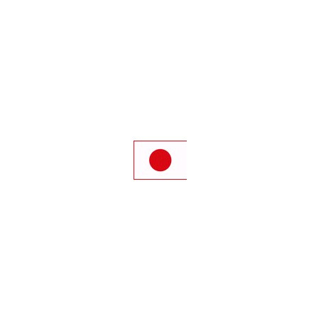 Lot de 100 drapeaux de table Japon en plastique