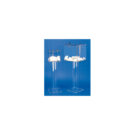 Pied colonne pour urne en polycarbonate