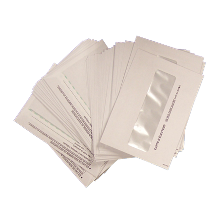 Enveloppes pour cartes d'électeurs - Lot de 500