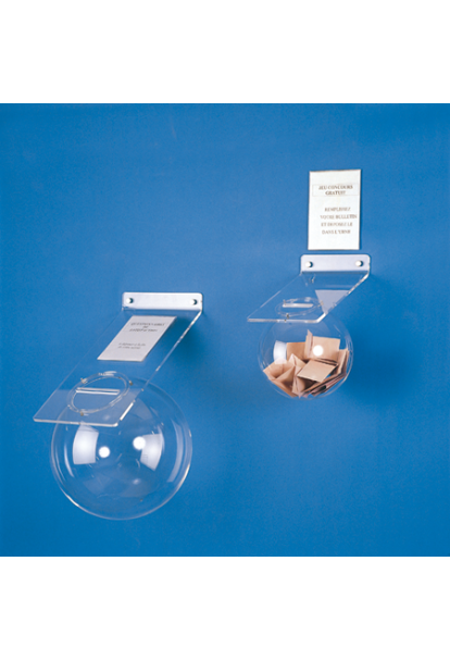 Urne Boule murale - diamètre 25 cm