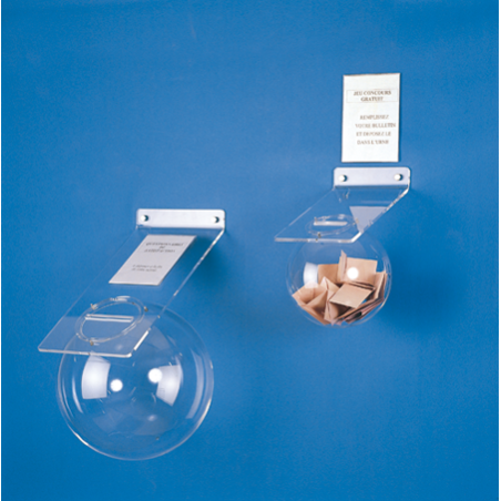 Urne Boule murale - diamètre 25 cm