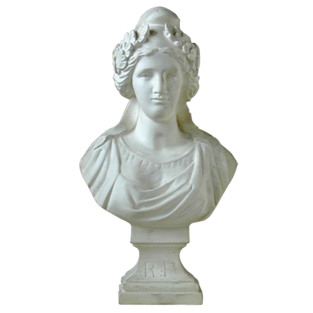 Buste de Marianne - Modèle VAUQUELIN en Ciment pierre