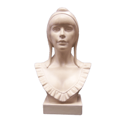 Buste de Marianne 65 cm - Modèle Mireille MATHIEU