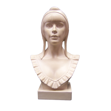 Buste de Marianne 65 cm - Modèle Mireille MATHIEU