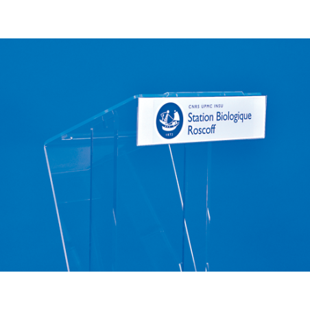 Fronton pour pupitre en Z