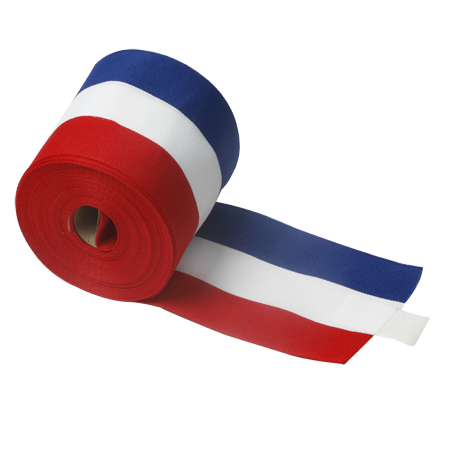 Ruban tricolore 100 mm