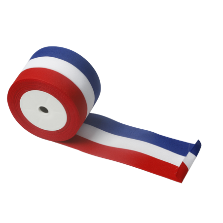Ruban tricolore 70 mm