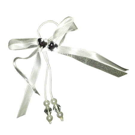 Coussin 30 x 30 cm en Satin Bleu