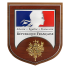 Ecusson porte-drapeaux République Française - modèle Prestige