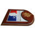 Ecusson porte-drapeaux République Française - modèle Prestige