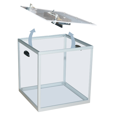 Urne Procity conforme - 600/800 bulletins avec compteur