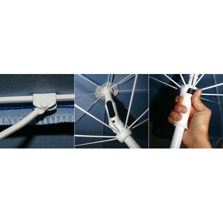 Parasol publicitaire Carré 135x135 cm