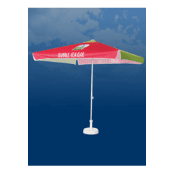 Parasol publicitaire Carré 200x200 cm