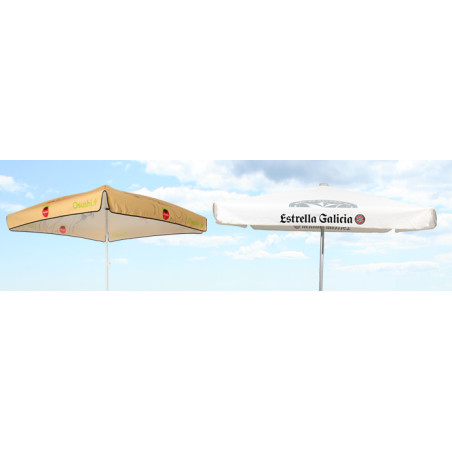 Parasol publicitaire Carré 200x200 cm