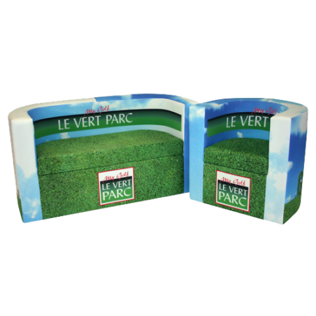 Canapé 2 places bords arrondis