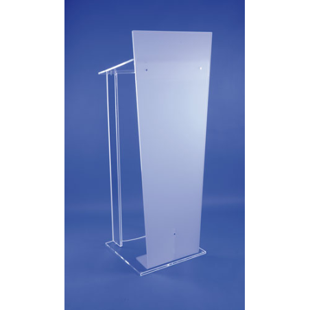 Pupitre colonne en plexiglass