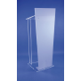 Pupitre colonne en plexiglass