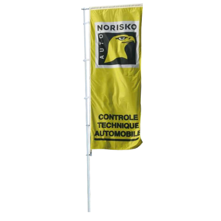 Mât Polyéco à potence rotative 4 m