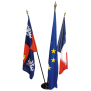 Drapeau de Mairie France 100 x 150 cm