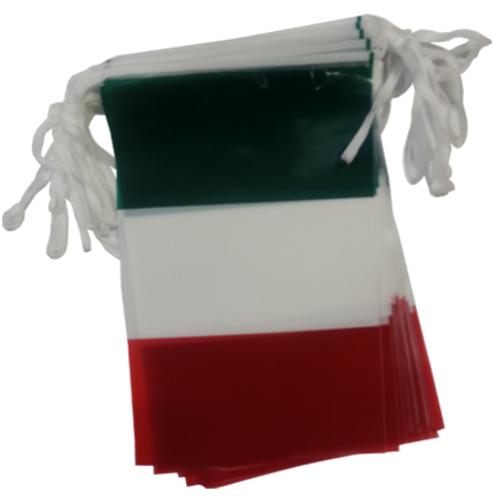 Guirlande Italie en plastique 10 m