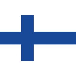 Drapeaux Finlande à agiter 9.5 x 16 cm - Lot de 100