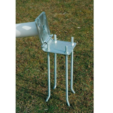 Platine basculante pour mât en fibre de verre