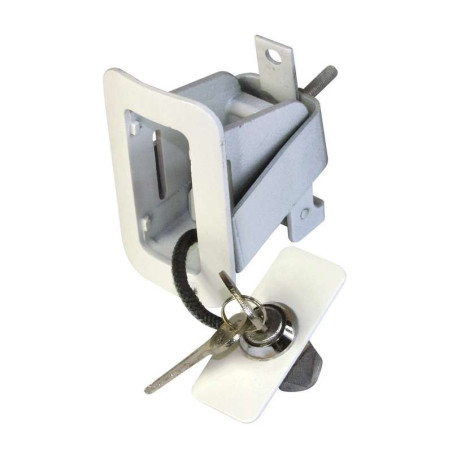 Porte Antivol pour mât en fibre de verre