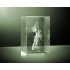 Buste de Marianne dans bloc en verre optique DELACROIX