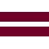 Drapeaux Lettonie à agiter 9.5 x 16 cm - Lot de 100