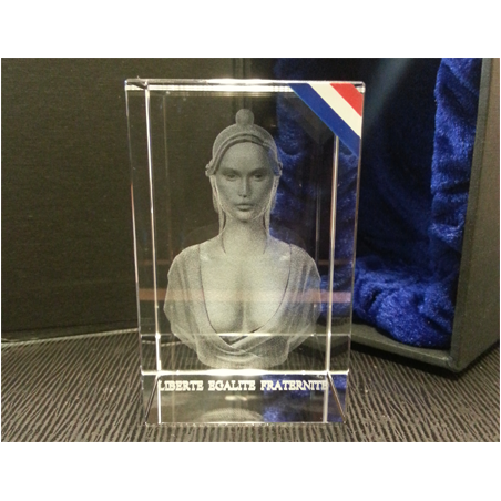 Buste Marianne 3D Casta Liberté Egalité Fraternité
